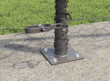 Welded Wire Fence with Concrete Base 25 x 0.8 m 3353655