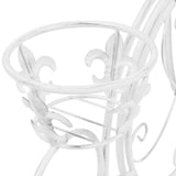 Plant Stand Bicycle Shape Vintage Style Metal 245931