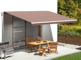 Replacement Fabric for Awning Brown 4.5x3 m 311979