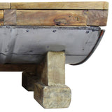 ZNTS Coffee Table Mixed Recycled Wood 90x50x35 cm 244500