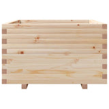 Garden Planter 80x80x49.5 cm Solid Wood Pine 3282529
