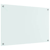 Kitchen Backsplash Milk 90 x 60 cm Tempered Glass 42018016