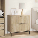 Bedside Table Sonoma oak 63.5 x 36 x 61 cm Engineered wood 883466
