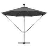 Umbrella Anthracite 294 x 294 x 248 cm Polyester and Aluminium 42003385