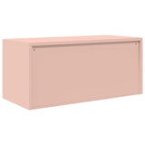 Storage Cabinet Pink 90 x 40 x 40 cm Steel 891629
