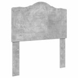 Storage Bed Concrete Grey 90 x 200 cm Engineered Wood 3413544