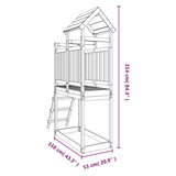 Outdoor Playset 53x110x214 cm Solid Wood Douglas 826536