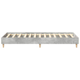 Bed Frame Concrete Grey 80 x 200 cm Engineered Wood 8009064