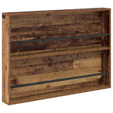 Magazine Rack 2 pcs Old Wood 100 x 12 x 70 cm Engineered Wood 890861