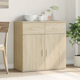 Sideboard Sonoma Oak 79x38x80 cm Engineered Wood 840522