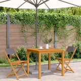 Bistro Chair Set of 2 Anthracite 367682