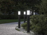 Bollard Lights with Sensor 3pcs 80 cm Stainless Steel IP44 4006032