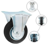 12 pcs Fixed Casters 100 mm 277952