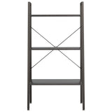 ZNTS 3-Tier Standing Shelf Black 56x35x108 cm 336363