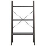 3-Tier Standing Shelf Black 56x35x108 cm 336363