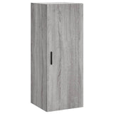 Highboard Grey Sonoma 34.5x34x180 cm Engineered Wood 3198935