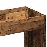 Highboard Old Wood 92x33x180 cm Engineered Wood 3309625