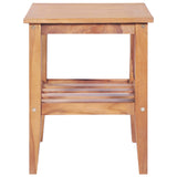 Coffee Table 40x40x50 cm Square Solid Teak 44737