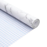 Furniture Stickers Self-Adhesive Marble White 90x500 cm PVC 3206487