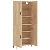 Highboard Sonoma Oak 69.5x34x180 cm Engineered Wood 3199572