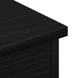 Wall Cabinet Black Oak 60 x 26 x 18.5 cm Engineered Wood 862435