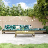 4 Piece Garden Lounge Set Impregnated Wood Pine 3186598