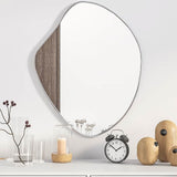 Wall Mirror Silver 60x50 cm 348249