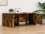 Cat Crate Furniture Smoked Oak 100 x 49 x 45 cm Engineered Wood 8014763