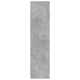 Wardrobe Concrete Grey 50x50x200 cm Engineered Wood 800238