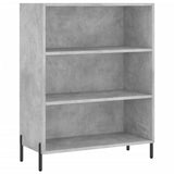 Shelf Cabinet Concrete Grey 69.5x32.5x90 cm Engineered Wood 828376