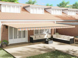 Retractable Awning Multicolour 600 x 350 cm 3331729