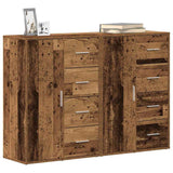 Sideboard 2 pcs Old Wood 60 x 31 x 84 cm Engineered Wood 3334311