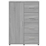 Sideboard Grey Sonoma 60x31x84 cm Engineered Wood 840511
