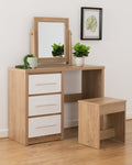 ZNTS Seville 3 Drawer Dressing Table Set 100-107-016