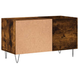 Record Cabinet Smoked Oak 85x38x48 cm Engineered Wood 831705