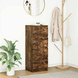 Sideboard Smoked Oak 37.5x35x99 cm Engineered Wood 861701