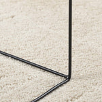 ZNTS Rug OVIEDO Short Pile Beige Ø 120 cm 375501