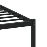 Bed Frame without Mattress with Headboard Brown Oak 137x190 cm 4017150