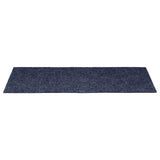 Stair Mats Self-adhesive 30 pcs 60x25 cm Grey Blue Rectangular 3365708