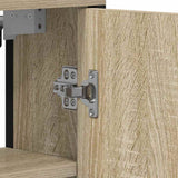 Bathroom Mirror Beige 60 x 16 x 60 cm Glass and Engineered Wood 864340