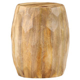 Drum Stool Solid Mango Wood 285910