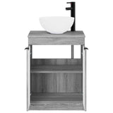 Bathroom Furniture Set Grey Sonoma Engineered Wood 3404210