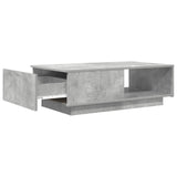 Coffee Table Concrete Grey 95 x 55 x 31 cm Engineered Wood 8000183