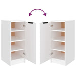 Shoe Cabinet White 30x35x70 cm Engineered Wood 811412