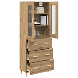 Highboard with Drawer Artisan Oak 69.5 x 34 x 180 cm 3416002