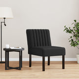 Slipper Chair Black Velvet 352454