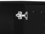 Bathroom Cabinet Black Oak 60 x 32 x 54 cm Engineered Wood 862514