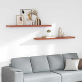 Wall Shelf 2 pcs Red 120 x 23.5 x 4 cm Engineered Wood 42019936