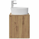 Wall-Mounted Sink Vanity Artisan Oak 49.5 x 44.5 x 65 cm 890301