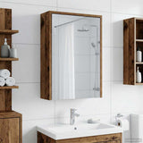 Bathroom Mirror Cabinet Old Wood 43 x 16 x 62.5 cm 889141